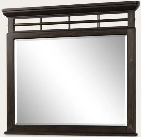 Bernard Furniture Group Bellamy Lane Dresser Mirror - Brown