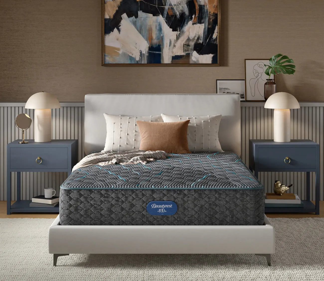 Simmons Beautyrest Core Level 2 Extra Firm Innerspring Mattress - Memory Foam - Twin XL