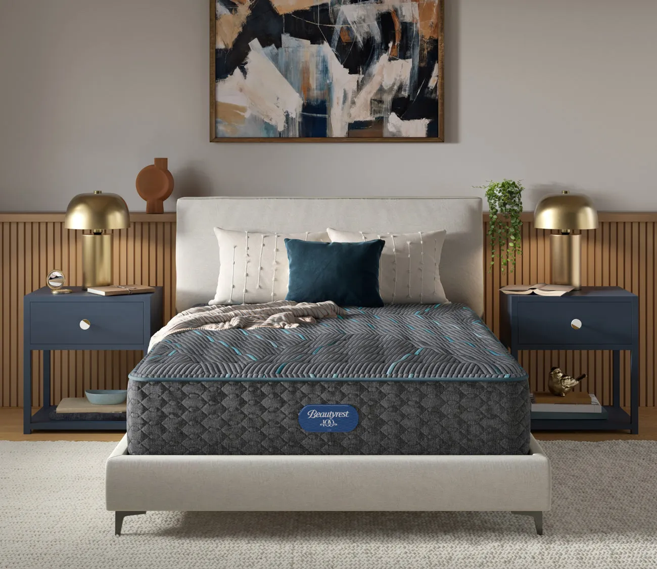 Simmons Beautyrest Core Level 2 Medium Innerspring Mattress - Memory Foam - Twin XL