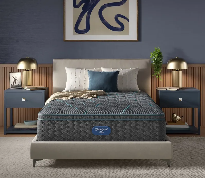 Simmons Beautyrest Core Level 2 Plush Pillow Top Innerspring Mattress - Memory Foam