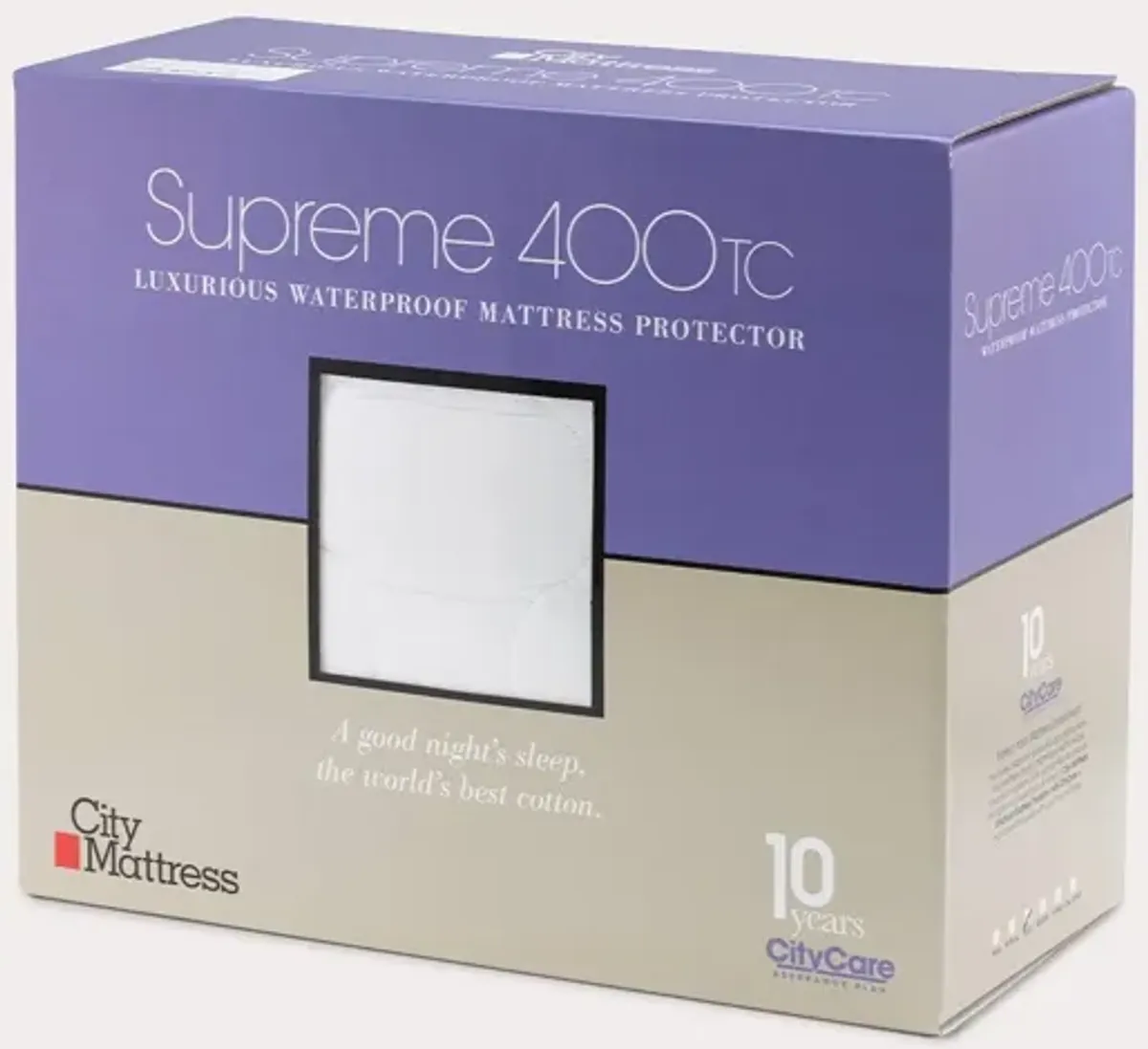 City Mattress Supreme 3 Waterproof Mattress Protector - Twin XL