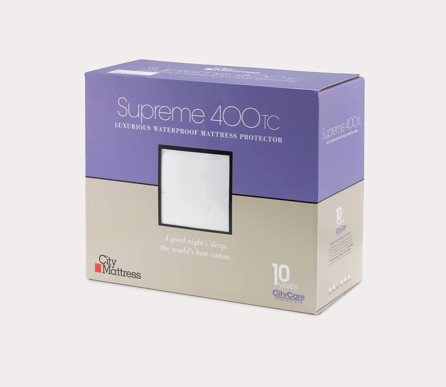 City Mattress Supreme 3 Waterproof Mattress Protector - Twin XL