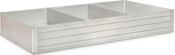 Legacy Kids Teen Summer Camp White Trundle/Storage Drawer
