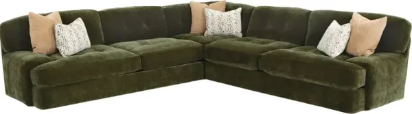 Jonathan Louis Amici Moss 3-Piece Sectional