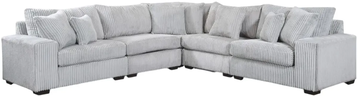 Delta Furniture Manufacturing Libby Light Gray Armless Chair
