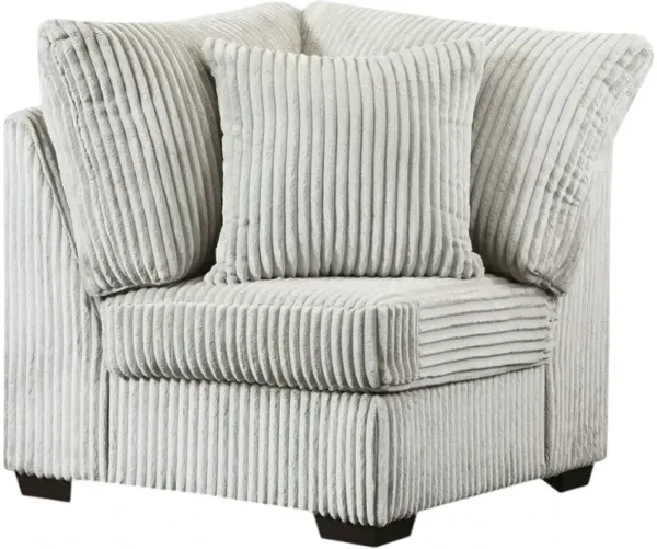 Delta Furniture Manufacturing Libby Light Gray Wedge