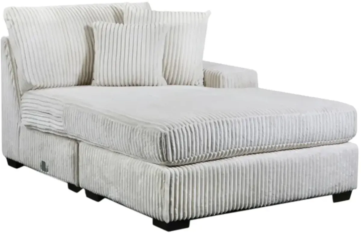 Delta Furniture Manufacturing Libby Light Gray Right-Arm Facing Chaise