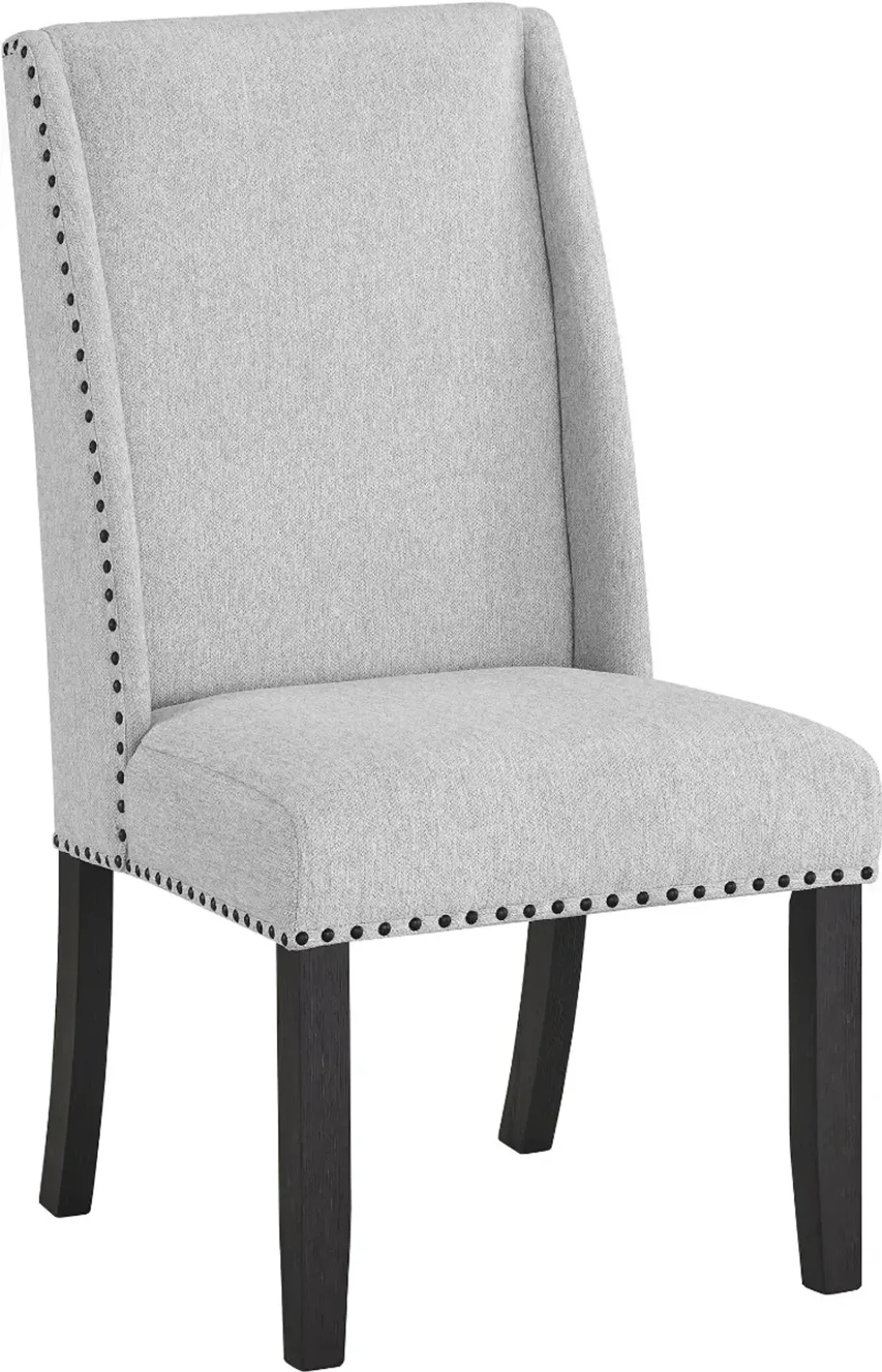 Crown Mark Vance Light Gray Dining Side Chair