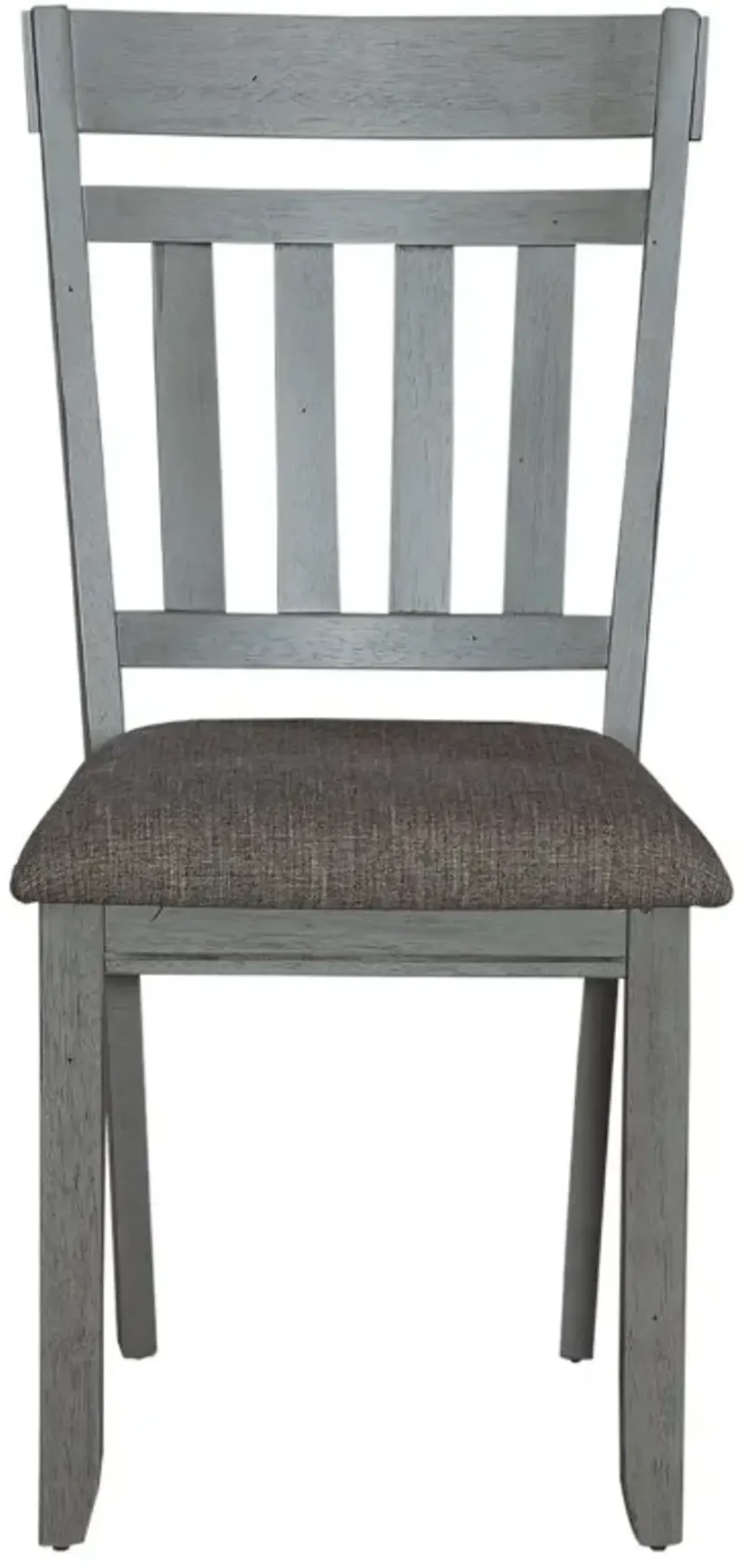 Liberty Furniture Newport Gray/Smokey Gray Splat Back Side Chair