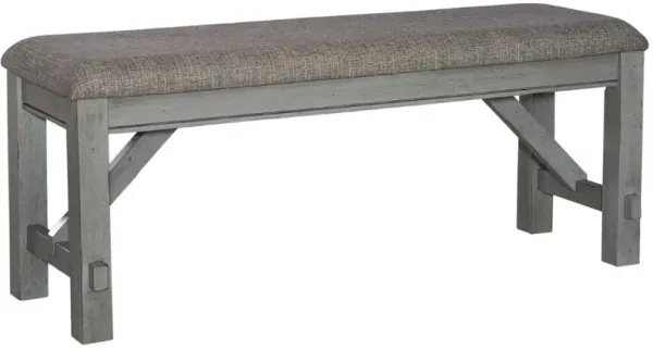 Liberty Furniture Newport Gray/Smokey Gray Dining Bench