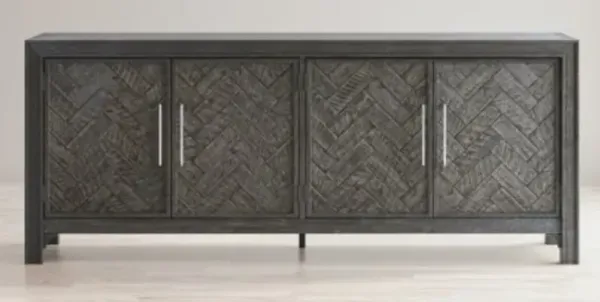 Jofran Inc. Gramercy Platinum Door Accent Cabinet