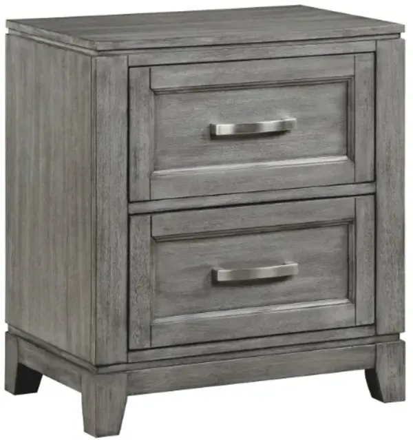 Homelegance® Garretson Gray Nightstand