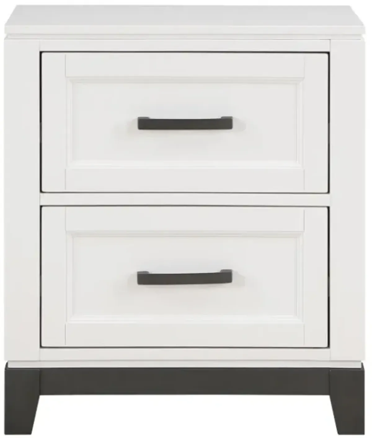 Homelegance® Garretson Gray/White Nightstand
