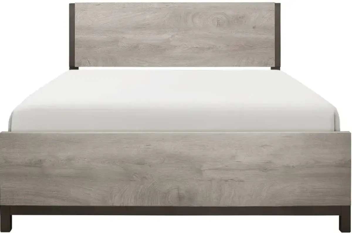 Homelegance® Zephyr Gray Queen Panel Bed