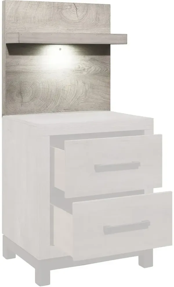 Homelegance® Zephyr Taupe Wall Panel for Nightstand