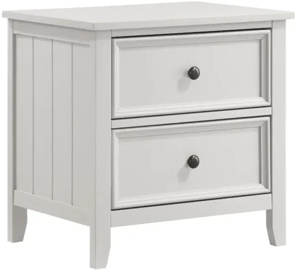 Homelegance® White Nightstand