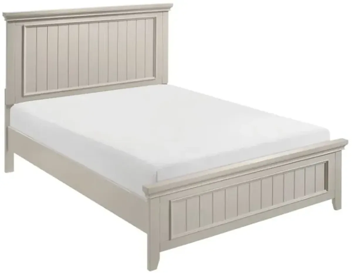 Homelegance® Donahue White Full Panel Bed