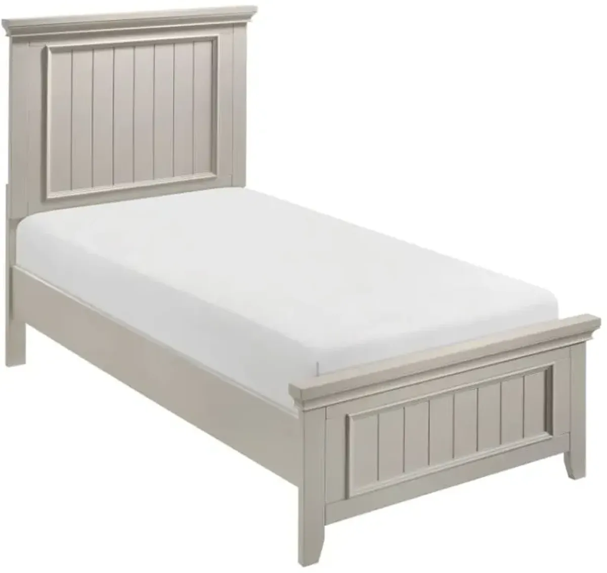 Homelegance® Donahue White Twin Panel Bed