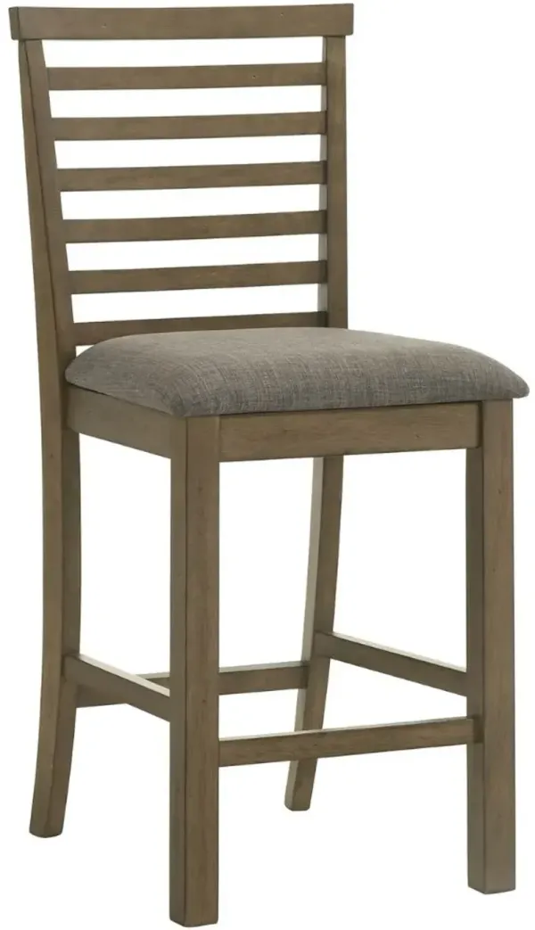 Liberty Furniture Brook Bay Sandstone Ladder Back Counter Chair