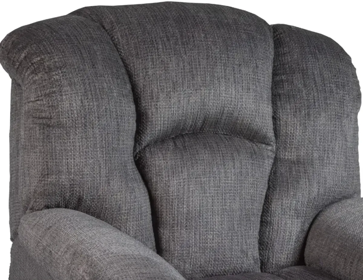 HomeStretch Equalizer Gray 44" Zero Gravity Power Reclining Lift Chair