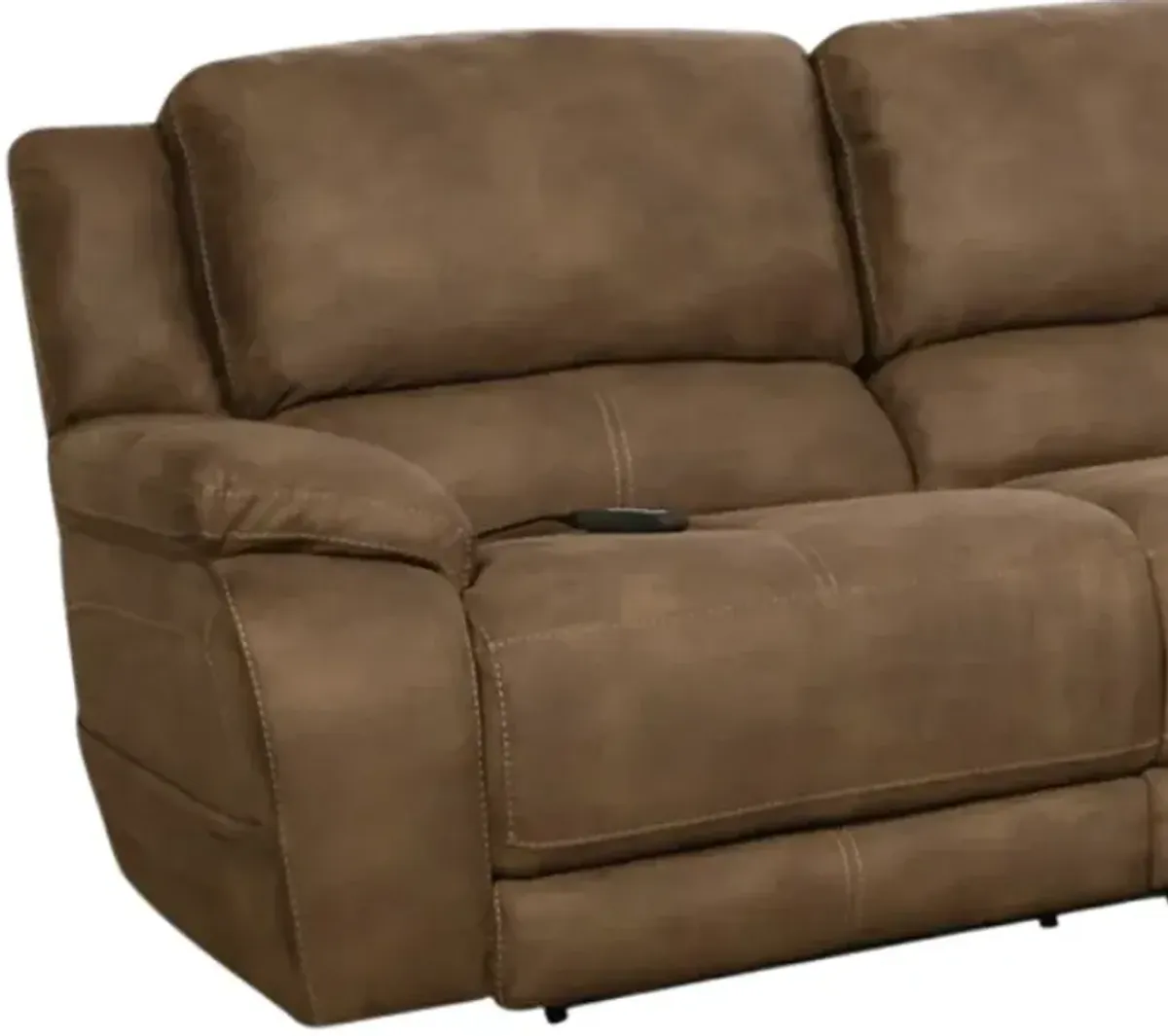 HomeStretch Explorer Espresso 3-Piece Power Reclining Sectional
