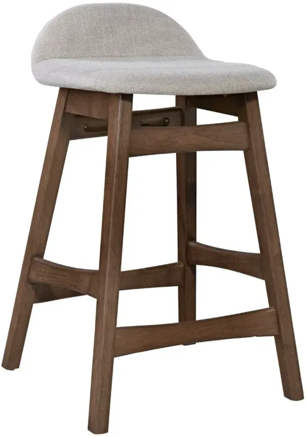 Liberty Furniture Space Savers Light Tan/Satin Walnut 24" Counter Chair