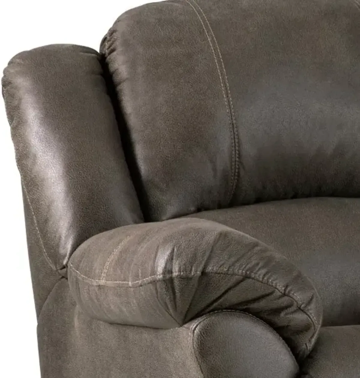 HomeStretch Tumbleweed Gray Rocker Recliner
