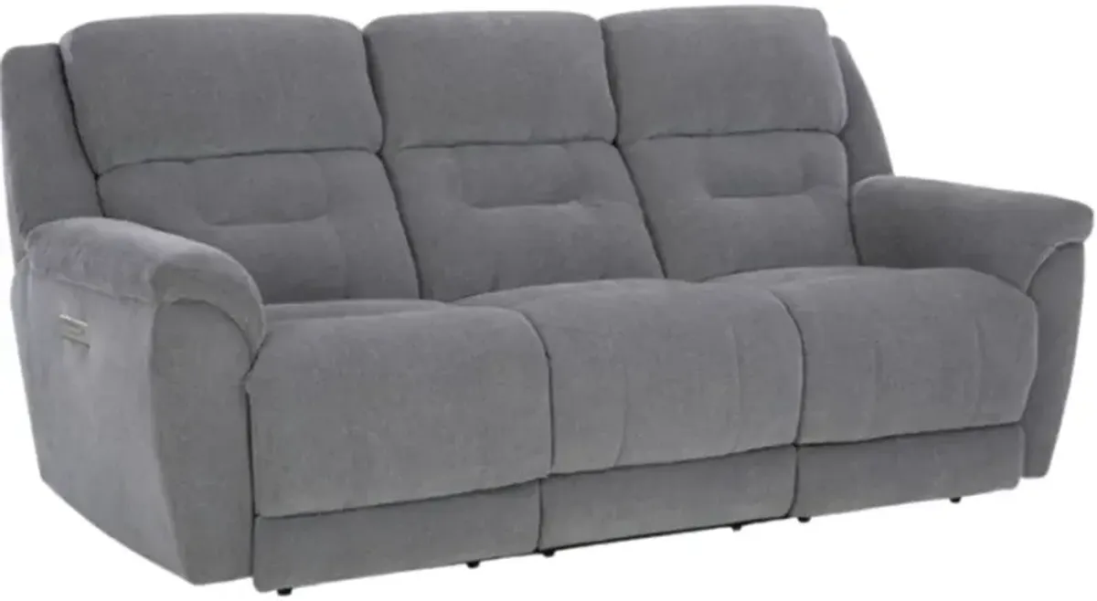 HomeStretch Knockout Granite Power Reclining Sofa