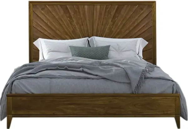 Shelter Home NC Laquer King Panel Bed