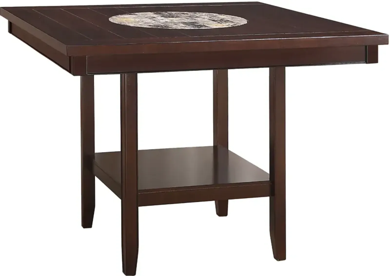 Crown Mark Fulton Brown Counter Dining Table 2727T-4848-V