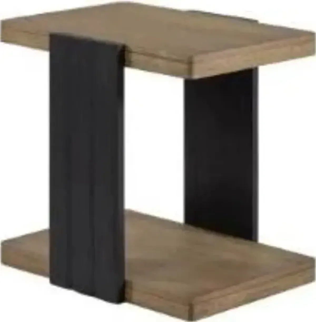 Bernards Elure Peppercorn Channel Chairside Table