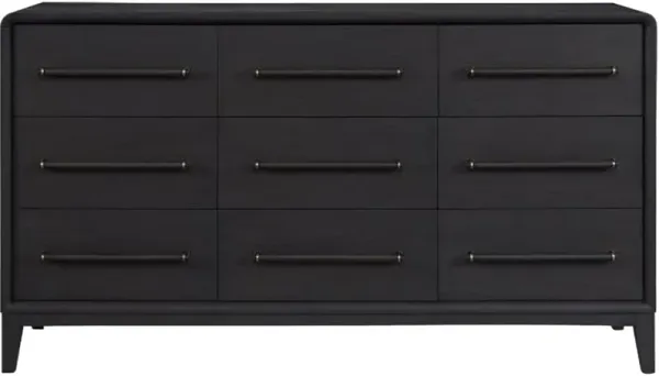 Bernards Elure Peppercorn 9-Drawer Dresser