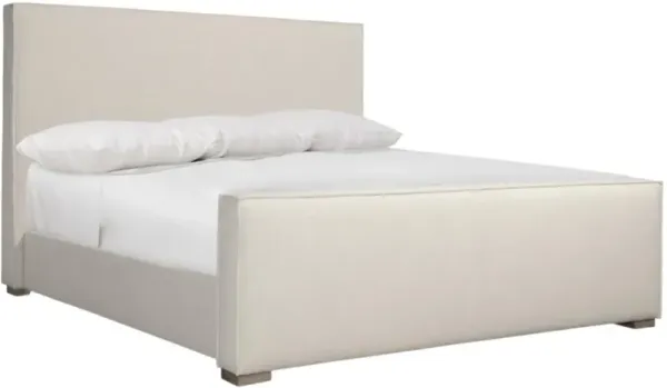 Bernhardt Tribeca Beige King Upholstered Panel Bed