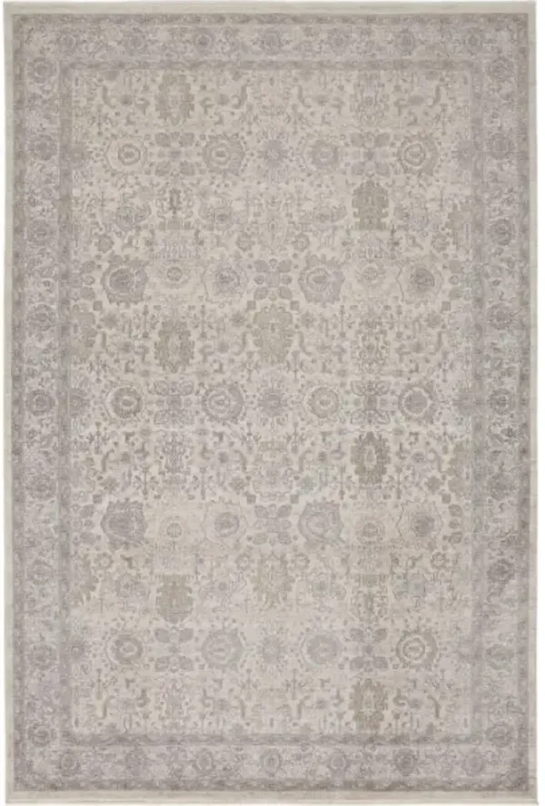 Feizy Marquette Beige/Gray 5' x 7' Rug