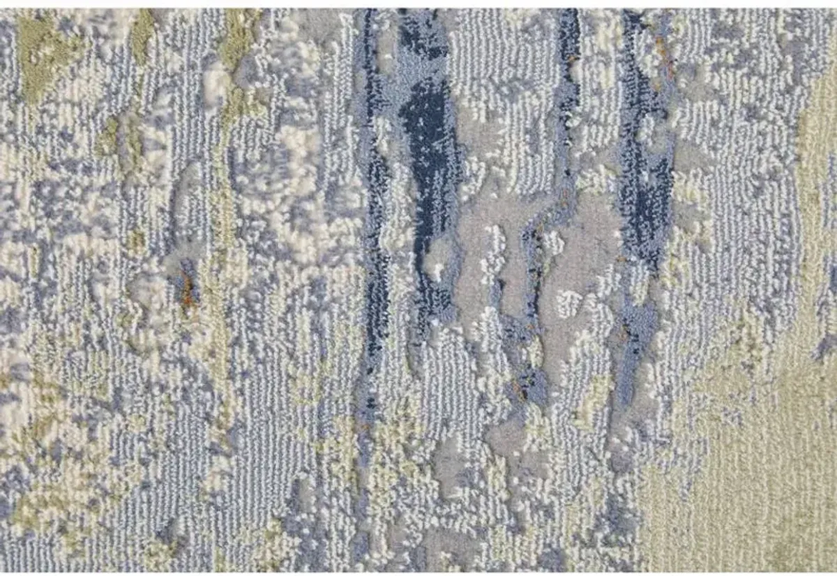 Feizy Clio Blue/Multi 5'x8' Area Rug