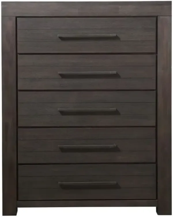 Modus Furniture Heath Basalt Grey Chest