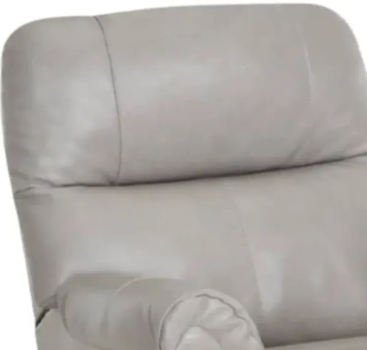 Franklin™ Harvey Capricorn Silver Leather Manual Rocker Recliner