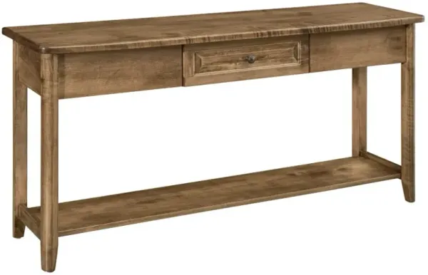 Archbold Furniture Amish Essentials Carson Maple Harvest Sofa Table