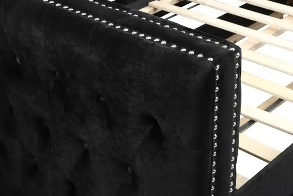 Crown Mark Trina Black Daybed