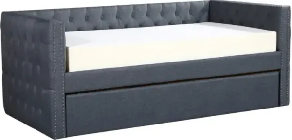Crown Mark Trina Grey Daybed