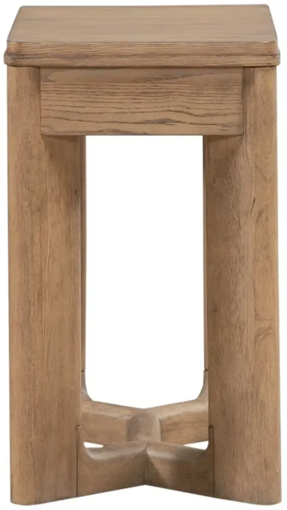 Liberty Furniture Ballentine Weathered Bronze Chairside Table