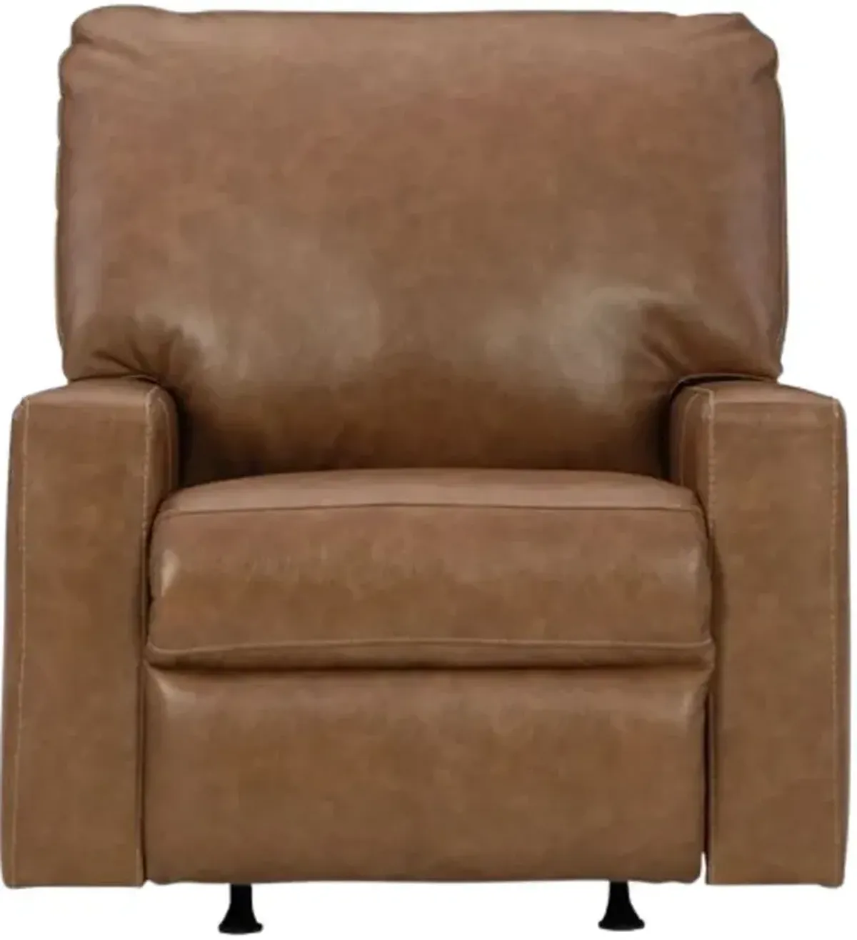 Signature Design by Ashley® Bolsena Caramel Manual Rocker Recliner