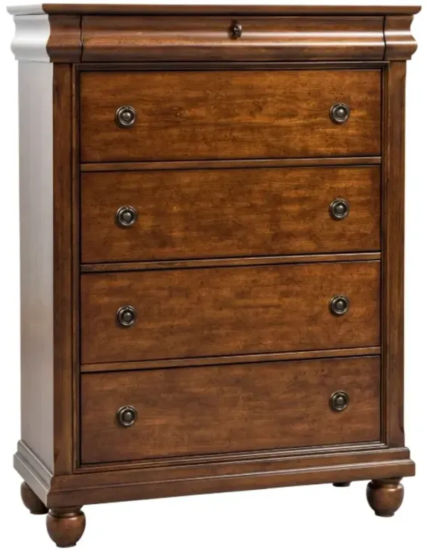 Liberty Furniture Rustic Traditions Rustic Cherry Chest