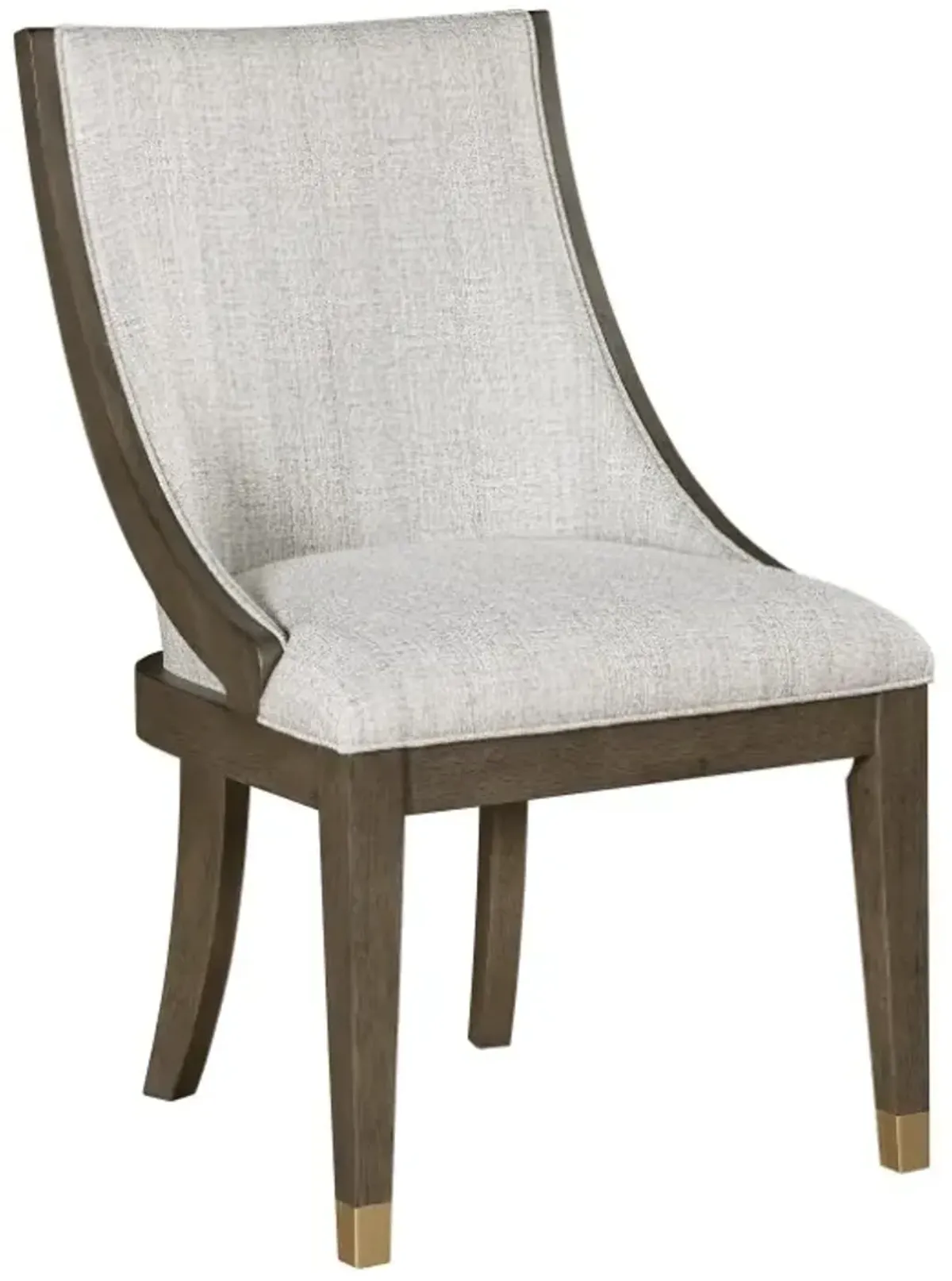 Homelegance® Griffin Beige/Brown Dining Arm Chair