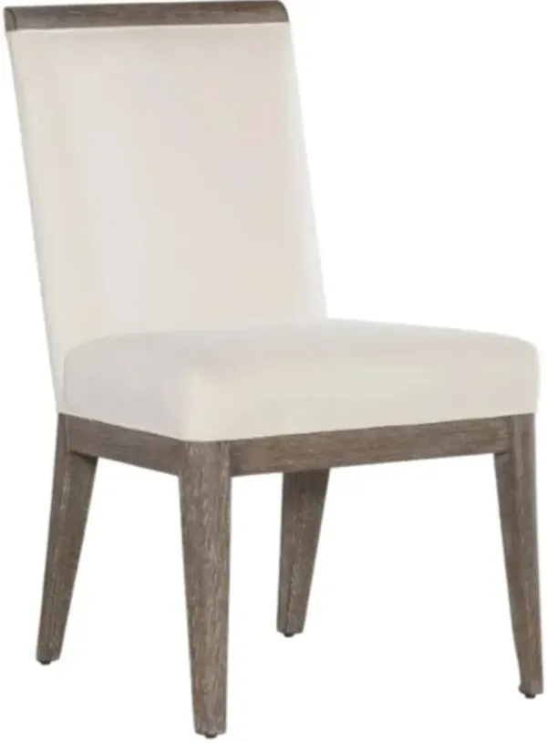 Hooker® Furniture Modern Mood Cottony Cotton/Mink Upholstered Dining Side Chair