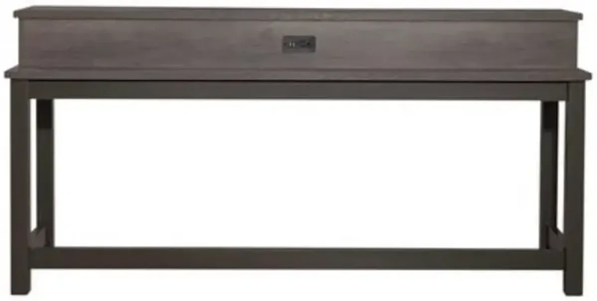 Liberty Furniture Tanners Creek Graystone Console Bar Table