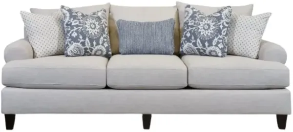 Fusion Furniture Prelude Feather Gray Sofa