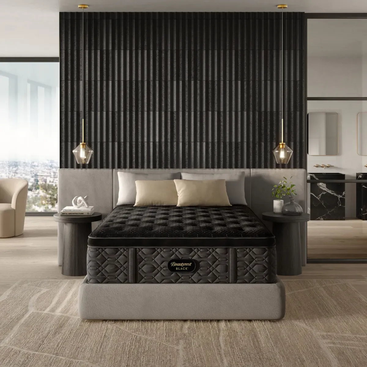 Beautyrest Black® Series 3 Pocketed Coil® 16.25" Medium Pillow Top Twin XL Mattress