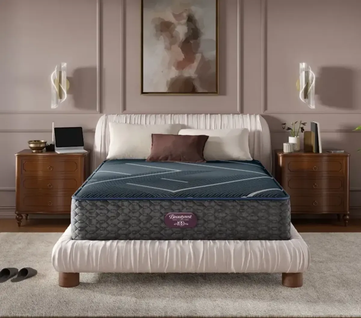 Beautyrest® World Class Hybrid™ Level Four 13.5" Firm Smooth Top Queen Mattress