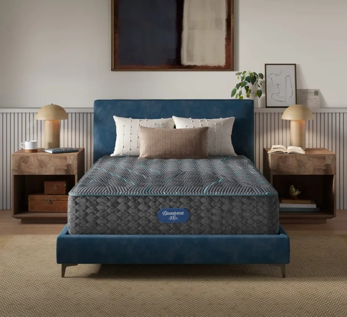 Beautyrest® Level Two 14" Pocketed Coil Plush Tight Top Queen Mattress